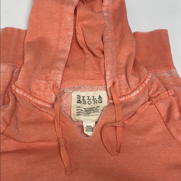 Coral Billabong women’s hoodie - Picture 3 of 4